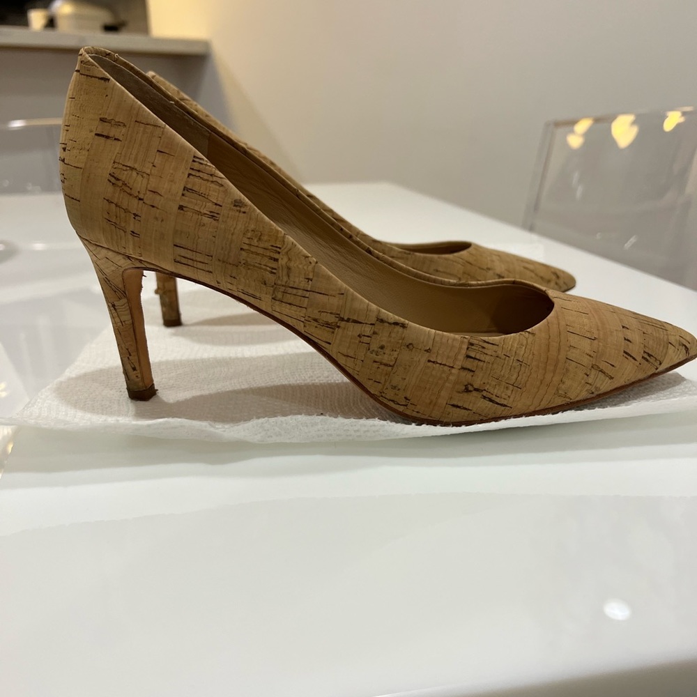 Diane von Furstenberg cork pumps size 8.5